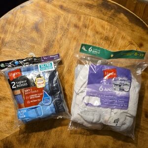 Men's Hanes Boxers And Socks Bundle In Size XL
